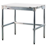 Poly-Top Workbench, 36" W x 24" D x 35-1/2" H, 2000 lbs. Capacity MO487 | Kelford