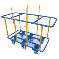 Horizontal Panel Cart, 63-7/16" x 28-1/2" x 40-15/16", 2000 lbs. Capacity MO515 | Kelford