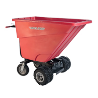 Chariot &agrave; bascule motoris&eacute;, Capacit&eacute; 13.5 cu.ft., 45" h x 33-1/2" la x 68" p Kelford