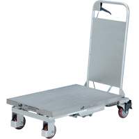 Table &eacute;l&eacute;vatrice hydraulique manuelle &agrave; ciseaux, 27-1/2" lo x 17-5/8" la, Partiellement en acier inoxydable, Capacit&eacute; 400 lb Kelford