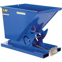 Self-Dumping Hopper, Steel, 1/2 cu.yd., Blue MO920 | Kelford