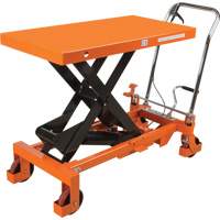 Hydraulic Scissor Lift Table, 40" L x 20 " W, Steel, 2200 lbs. Capacity MP011 | Kelford
