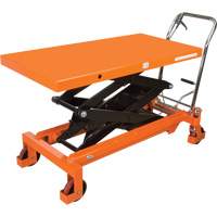 Hydraulic Scissor Lift Table, 48" L x 24" W, Steel, 1540 lbs. Capacity MP012 | Kelford