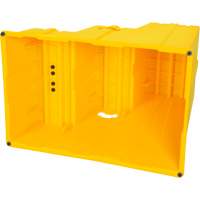 Escabeau industriel, 3 marches, 34-13/16" x 22-7/16" x Hauteur 28-1/2" Kelford