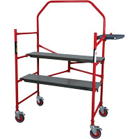 Buildman Portable Scaffold, 40-5/8" D x 4' H Kelford