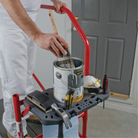 Buildman Portable Scaffold, 40-5/8" D x 4' H Kelford