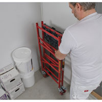 Buildman Portable Scaffold, 40-5/8" D x 4' H Kelford