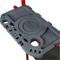 Buildman Portable Scaffold, 40-5/8" D x 4' H Kelford