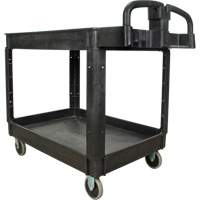 Utility Cart, 2 Tiers, 25-5/8" x 33-1/2" x 43-3/4", 550 lbs. Capacity Kelford