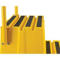 Escabeau industriel, 4 marches, 44" x 22-1/4" x Hauteur 65-1/8" Kelford