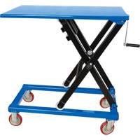 Manual Scissor Lift Table, 37-3/8" L x 23-5/8" W, Steel, 660 lbs. Capacity Kelford