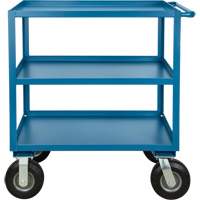 Outdoor Shelf Cart, 3 Tiers, 18" W x 39" H x 33" D, 1200 lbs. Capacity Kelford