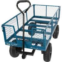 Wagon avec c&ocirc;t&eacute;s rabattables, 24" la x 48" la x Capacit&eacute; 800 lb Kelford