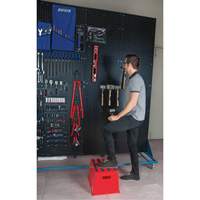 Escabeau industriel, 20-7/8" x 12-3/16" x Hauteur 12" Kelford