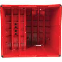 Escabeau industriel, 2 marches, 26" x 22-7/16" x Hauteur 19-11/16" Kelford