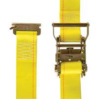 Tendeur d'arrimage logistique, Rochet, 2" la x 12' lo, Charge d'utilisation 1000 lb (454 kg) Kelford