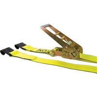 Tendeur d'arrimage pour treuil, Crochet plat, 30' , 3" , Charge d'utilisation max. 5400 lb (2449 kg) Kelford