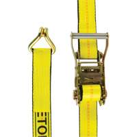 Winch Strap, J-Hook, 30' W x 2" L, 3335 lbs. (1512 kg) Working Load Limit Kelford