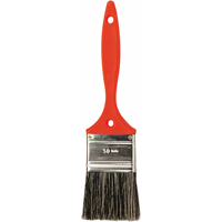 Go Bulk Oil Paint Brush, Natural Bristles, Plastic Handle, 1" Width NA182 | Kelford