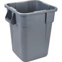 Square Brute&reg; Containers, Polyethylene, 40 US gal. Kelford