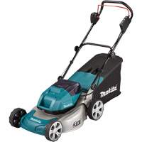36V LXT Brushless Lawn Mower with XPT (Tool Only), Push Walk-Behind, Battery Powered, 18" Cutting Width NAA083 | Kelford