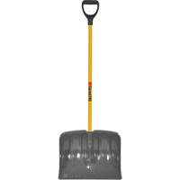 High Capacity Mountain Mover Snow Shovel, Polypropylene Blade, 19" Wide, D-Grip Handle Kelford