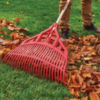 R&acirc;teau &agrave; feuilles, Lame 24", Manche Bois, Lame Plastique Kelford