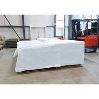 B&acirc;che isol&eacute;e, Poly&eacute;thyl&egrave;ne, Blanc, 20' x 12' x 8 mils Kelford