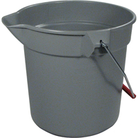 Brute<sup>®</sup> Bucket, 2.5 US Gal. (10 qt.) Capacity, Grey NB853 | Kelford