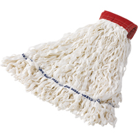 Speciality Mops - Clean Room™ Mops, Specialty, Polyester/Rayon, 16-20 oz., Loop Style NC765 | Kelford