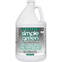 Nettoyant et d&eacute;graissant industriel Crystal Simple Green , 1 gal., Cruche Kelford