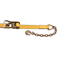 Ratchet Straps, Chain Anchor, 2" W x 30' L, 3335 lbs. (1513 kg) Working Load Limit Kelford