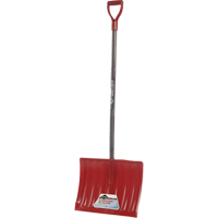 Nordic Snow Shovel, Polypropylene Blade, 17-3/4" Wide, D-Grip Handle Kelford