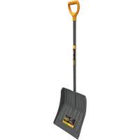 Pro Snow Shovel, Polypropylene Blade, 13-7/8" Wide, D-Grip Handle Kelford
