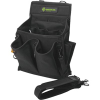 Sac &agrave; outils, Nylon, 20 pochettes, Noir Kelford