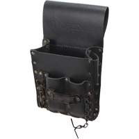 Poche pour ceinture porte-outils, Porte-outil multiple, Cuir, 5 Poches Kelford
