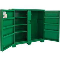 Utility Cabinet, Steel, Green NIH014 | Kelford