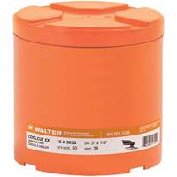 Coolcut XX Sanding Disc, Aluminum Oxide/Ceramic, 36, 4-1/2" Dia x 7/8" Arbor Kelford