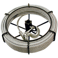 Assemblage de c&acirc;ble de 66' JGP-150A 1-1/2 tonne pour chariot-palans JET Kelford