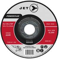 POWERPLUS&reg; Grinding Wheel, 6" x 1/4", 7/8" Arbor, Type 27 Kelford