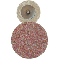 Disque de ponçage &agrave; support en tissu, 2" dia., Grain 36, Oxyde d'aluminium Kelford