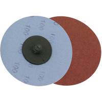 Disque de ponçage &agrave; support en tissu, 3" dia., Grain A50, Oxyde d'aluminium Kelford