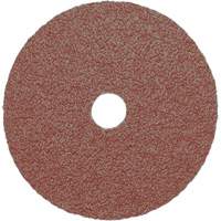 Disque de ponçage en fibre de r&eacute;sine, 7" dia., Grain 50, Oxyde d'aluminium Kelford