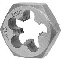 SAE Hex Die, 1-7/16" Dia., 5/8"-11 Thread, Alloy Steel Kelford