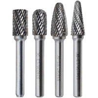 CBHP-4 Premium Carbide Bur Set, 4 Pieces Kelford