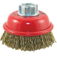 Brosse-boisseau &agrave; fils ondul&eacute;s MAXI-CRIMPED de premi&egrave;re qualit&eacute; Kelford