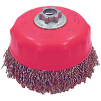 Brosse-boisseau &agrave; fils ondul&eacute;s MAXI-CRIMPED de premi&egrave;re qualit&eacute; Kelford