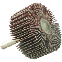 Mounted Flapwheel, 60 Grit, 2" x 1" x 1/4" Kelford