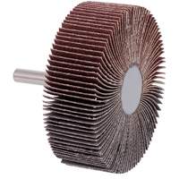 Shaft-Mounted Flap Wheel, 60 Grit, 3" x 1" x 1/4" Kelford