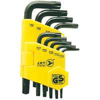 JTK-9TP Tamperproof Key Set, 9 Pcs., Torx&reg; Kelford